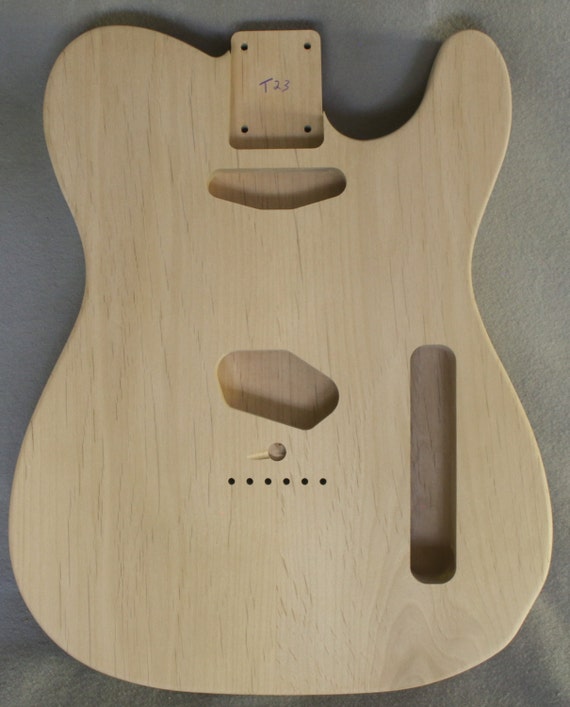 T Style Alder Electric Guitar Body Etsy