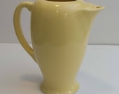 Vintage Discontinued Coffee Pot Pitcher in Fiesta Yellow by Homer Laughlin