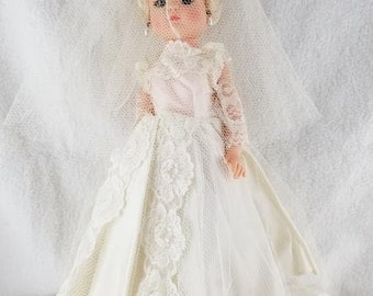 Vintage Your Dream Bride Eugene Doll 15" Tall by Eugene Doll and Toy Company 1966