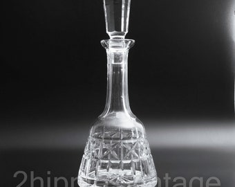 Kylemore by Waterford Wine Decanter w Stopper Vintage Crystal