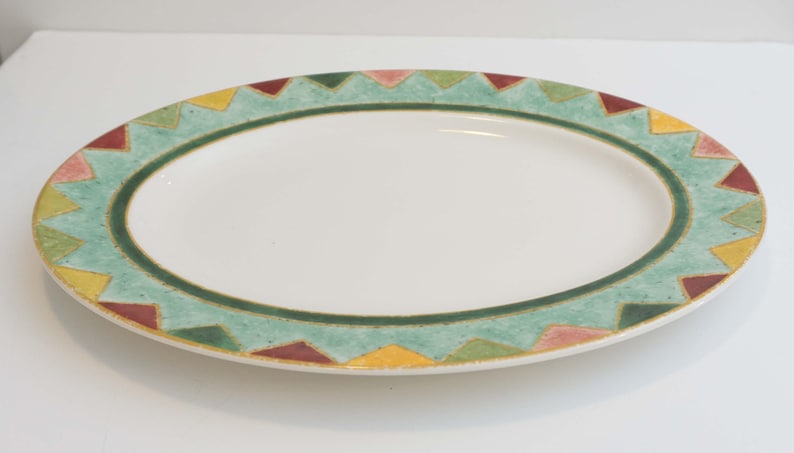 Japora by Royal Doulton Discontinued Southwestern Style 13 Serving Platter