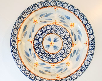 THREE Vintage Old World Blue by TEMP-TATIONS Cereal Bowls