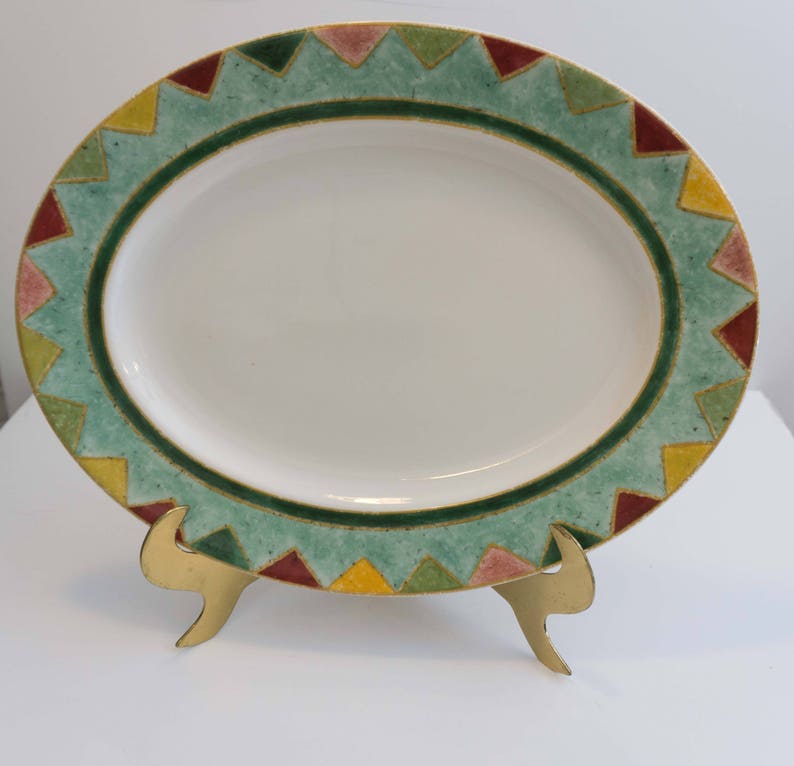 Japora by Royal Doulton Discontinued Southwestern Style 13 Serving Platter