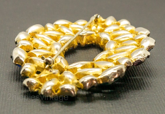 Enormous Early Vintage Unsigned Multi-Colored Rhi… - image 4