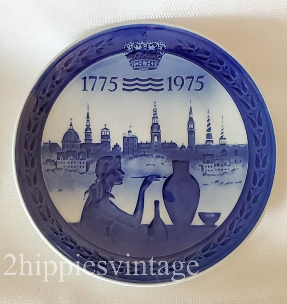 Piatto Natale Royal Copenhagen 1976 - Porcellana Prima Scelta, Originale, Condizioni Perfette - Foto 11