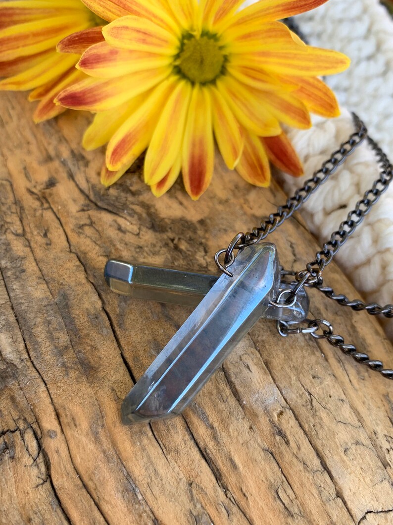 Matching crystal necklaces for couples Clearance