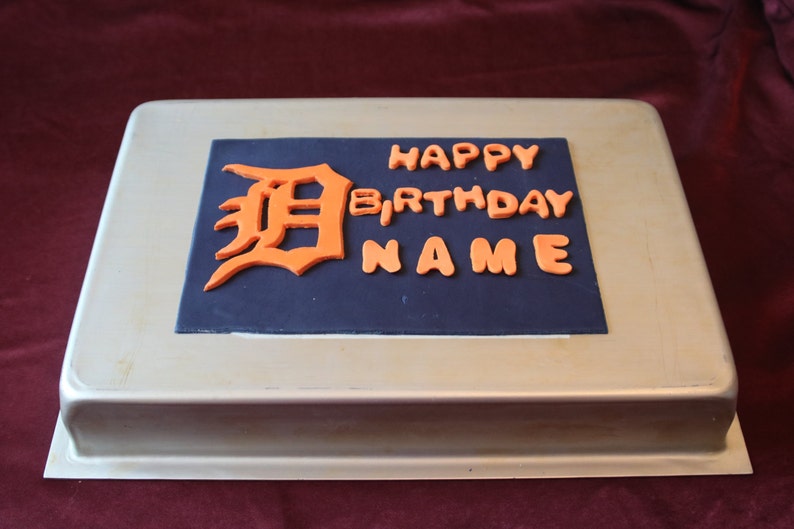 Custom Cake Detroit Quarter