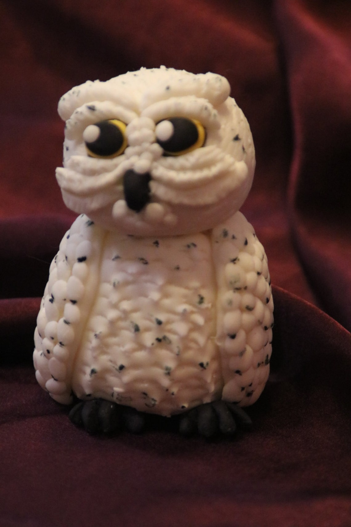 Hedwig the Owl in Fondant Inspired Bythe Harry Potter Movies Etsy
