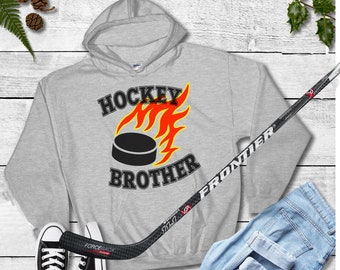 Hockey Bruder, Hockey Sweatshirt, Spirit wear, Sibling Shirt. Größter Fan. Kota Couture