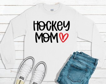 Hockey Mom Sweatshirt. Hockey Sweatshirt. Ice Hockey Sweatshirt. Kota Couture. Team Spirit. Personalized