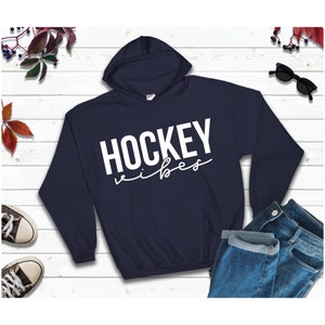 Hockey Vibes Sweatshirt: Personalisiertes Hockey-Saison-Jersey