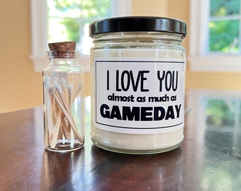 Game Day Vanilla Candle: cadeau voor hockeymoeder