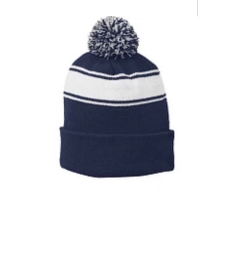 I Love Hockey. Personalized Hockey Hat. Pom Pom Beanie. Hockey Mom.  Winter Beanie. Kota couture