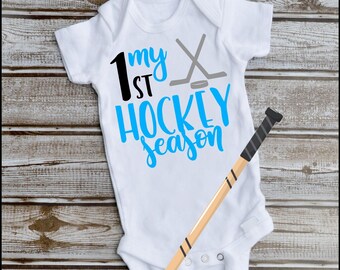 Body para la primera temporada de hockey del bebé: Traje fotográfico para bebé recién nacido