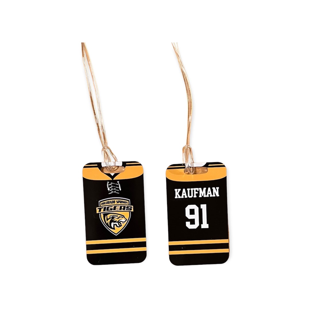 Jersey Sport Team Bag Tags, Personalized Luggage Tag, Team Gift
