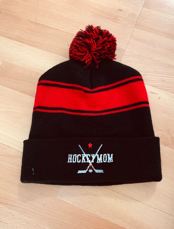 hockey mom winter hat