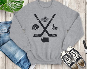 State Hockey Sweatshirt: Customized Hockey Mom Apparel