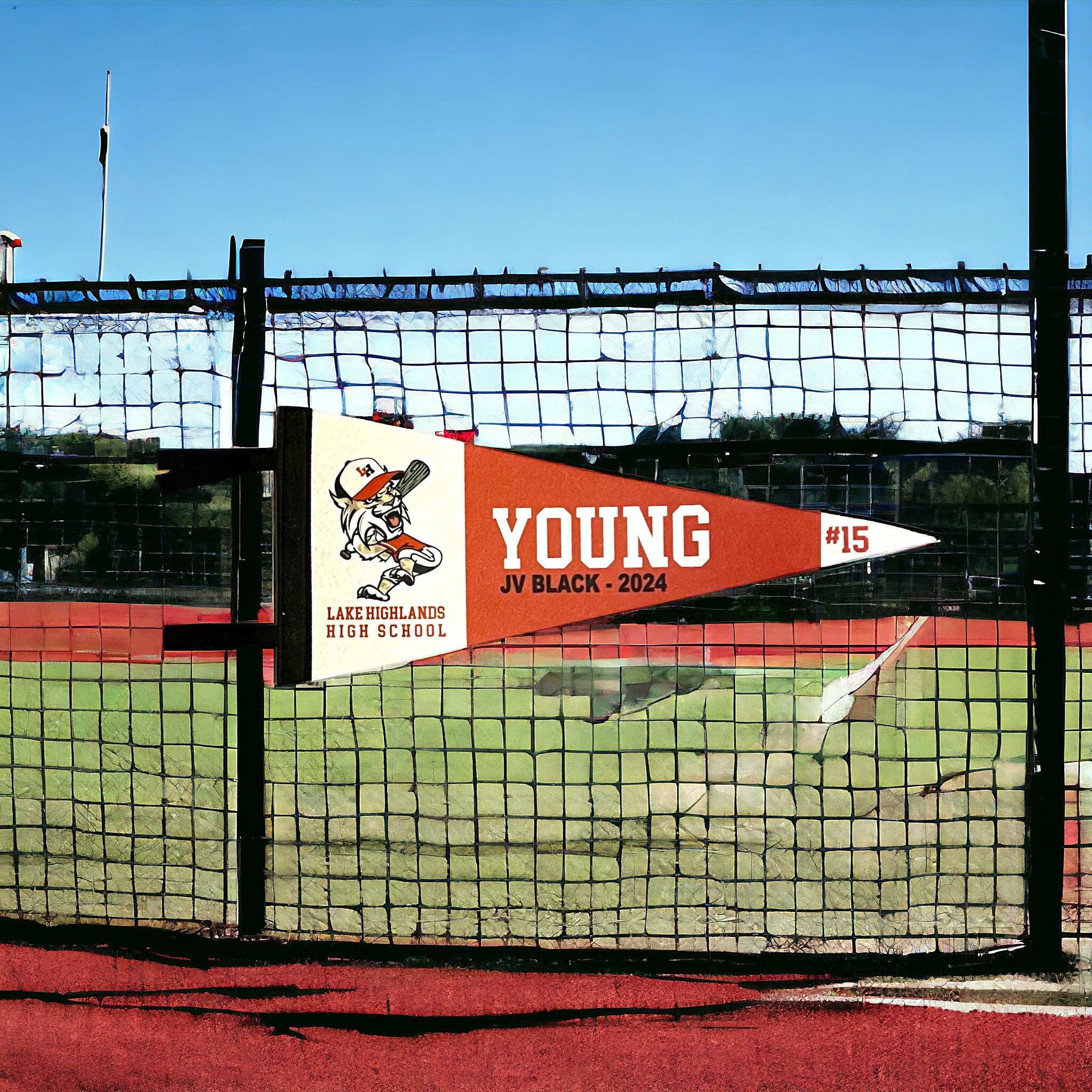 Custom Team Pennant. End of Season Gifts. Custom College Banner. Kota Couture