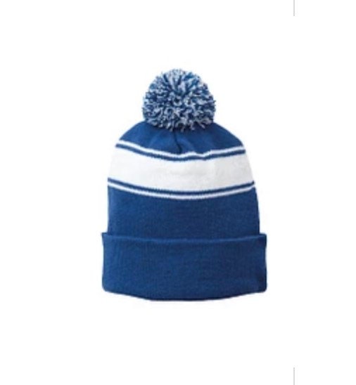 I Love Hockey. Personalized Hockey Hat. Pom Pom Beanie. Hockey Mom.  Winter Beanie. Kota couture