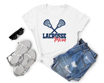 Custom Lacrosse Mom Shirt: Team Colors