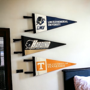 Custom Pennant. Dorm Decor. College or School Pennant. Graduation Gift. End of Season Gifts. Custom College Banner. Kota Couture