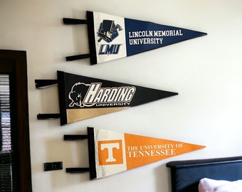 Custom Pennant. Dorm Decor. College or School Pennant. Graduation Gift. End of Season Gifts. Custom College Banner. Kota Couture