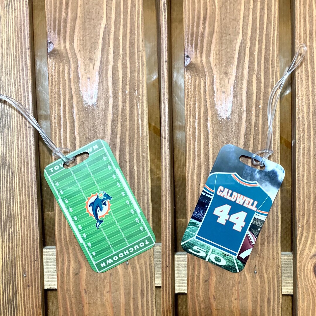 Customized Football Team Bag Tags to Match Your Players Team