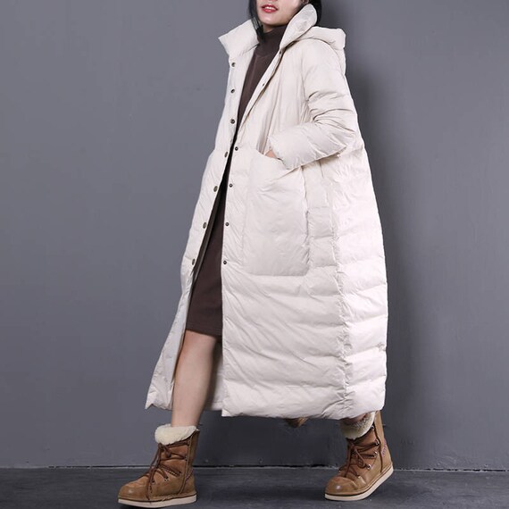 womens off white winter coats