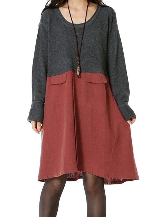 sweater dress pockets