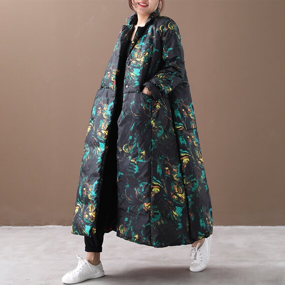 long down coat womens