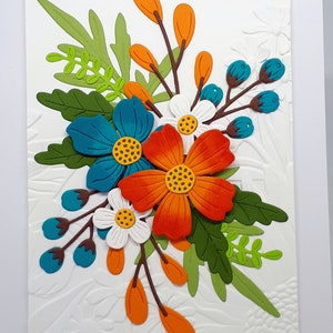 Cartes de fête des mères, cartes intérieures vierges, cartes, cartes familiales, cartes émotionnelles, cartes d'amour, cartes 3D, cartes faites à la main, cartes uniques en leur genre
