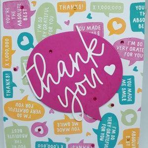 Cartes de remerciement, cartes, cartes d'amis, cartes familiales, cartes 3D, cartes faites à la main, cartes uniques, cartes colorées, cartes de gratitude