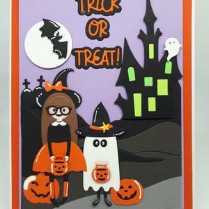 Cartes d'Halloween, carte crâne, cartes de vœux, cartes pop-up, cartes 3D, cartes cadeaux, cartes faites à la main, vierges à l'intérieur
