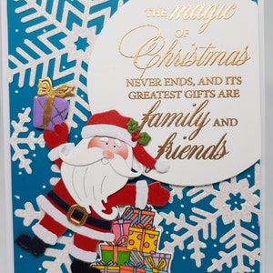 Cartes de Noël, cartes 3D, cartes de vœux, cartes cadeaux, cartes faites à la main, cartes uniques, cartes colorées, cartes