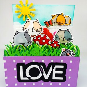 Cartes d'amour, cartes 3D, cartes de dessins animés, cartes d'encouragement, cartes de vœux, cartes amusantes, cartes faites à la main, cartes uniques, cartes colorées, cartes