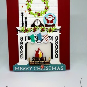 Cartes de Noël, cartes 3D, cartes de vœux, cartes lumineuses, cartes cadeaux, cartes faites à la main, cartes uniques, cartes colorées, cartes