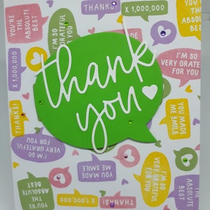 Cartes de remerciement, cartes, cartes d'amis, cartes familiales, cartes 3D, cartes faites à la main, cartes uniques, cartes colorées, cartes de gratitude
