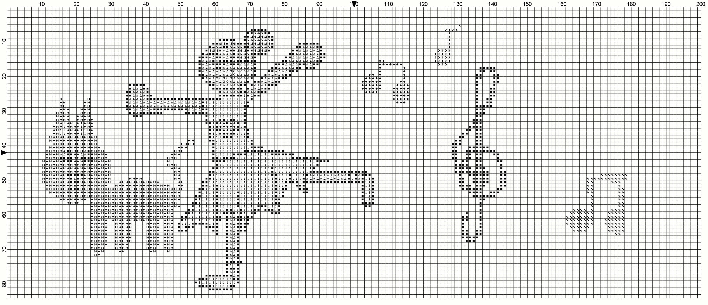 Customized Cross Stitch Pattern Transform Your Kid Drawing | Etsy