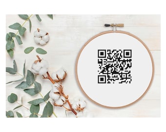 Rick Roll QR code disguised as bitcoin QR code Postcard for Sale