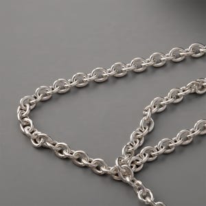 Chunky silver chain men
