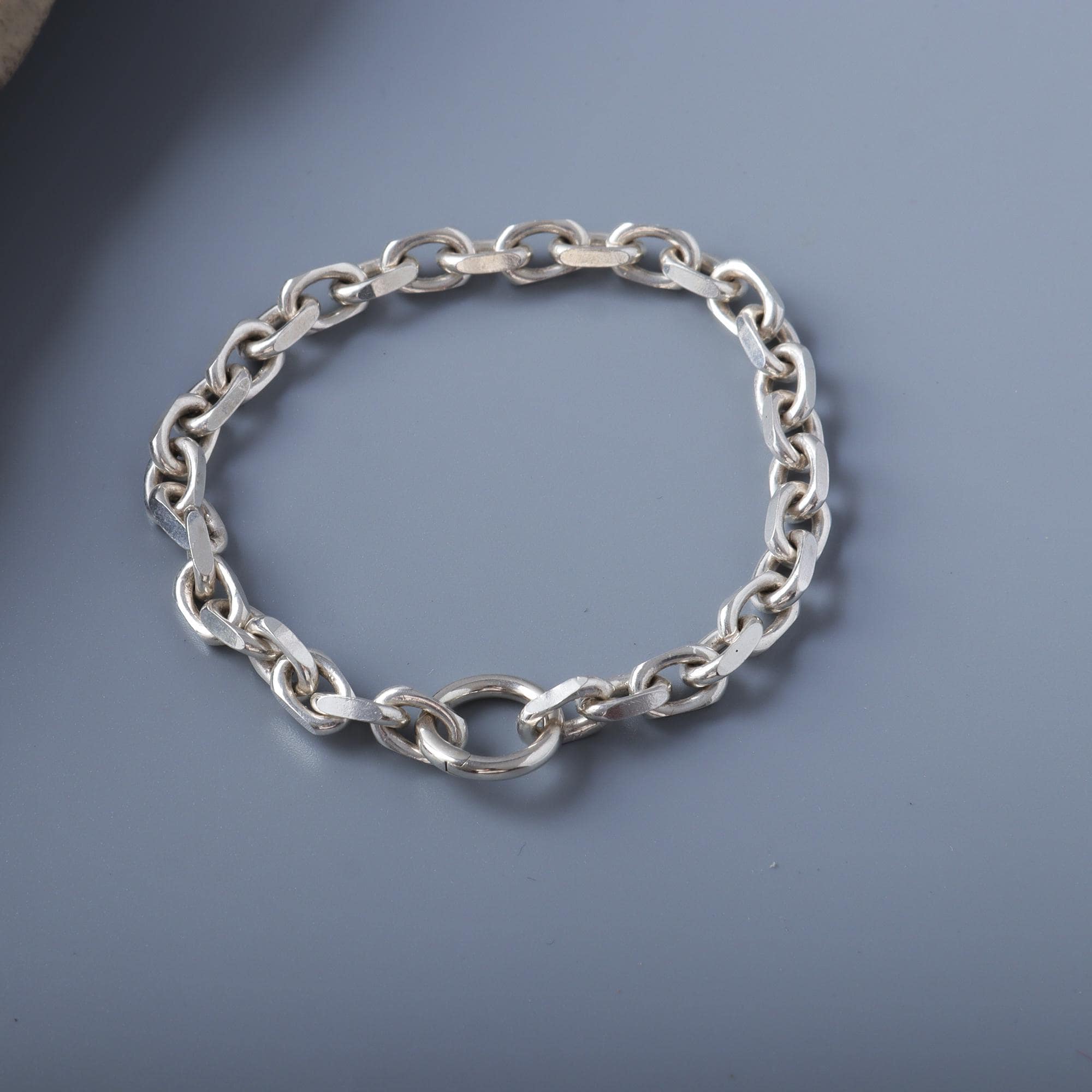 Chaîne De Cheville En Métal Argenté Filigrane Feuilletaille - 20+3 Cm, Neuf Avec étiquettes, Bijou Femme Délicat