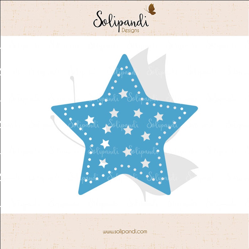 Download Christmas Star SVG and DXF Cut Files for Cricut | Etsy