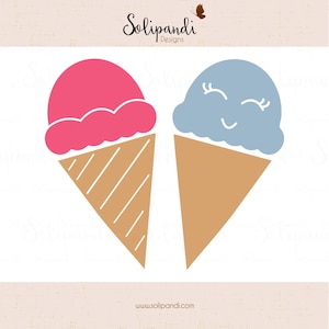 Eistüte - SVG Schneidedatei - Scrapbooking & mehr #213