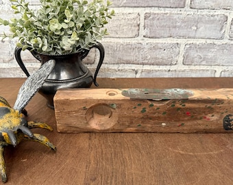 Wooden Level! Sargent & Co! Building Level Tool!