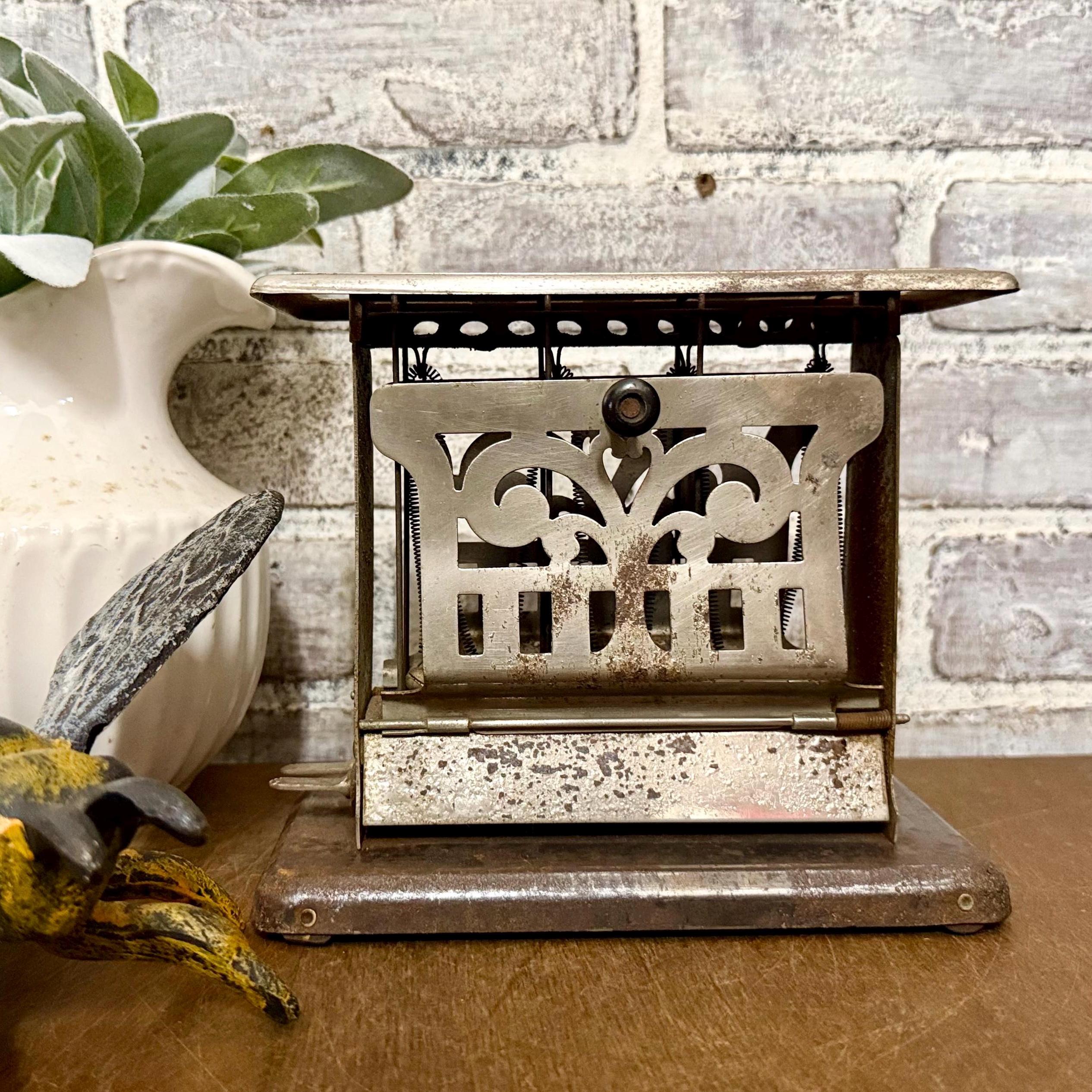 Antique Flip Side Toaster - Etsy