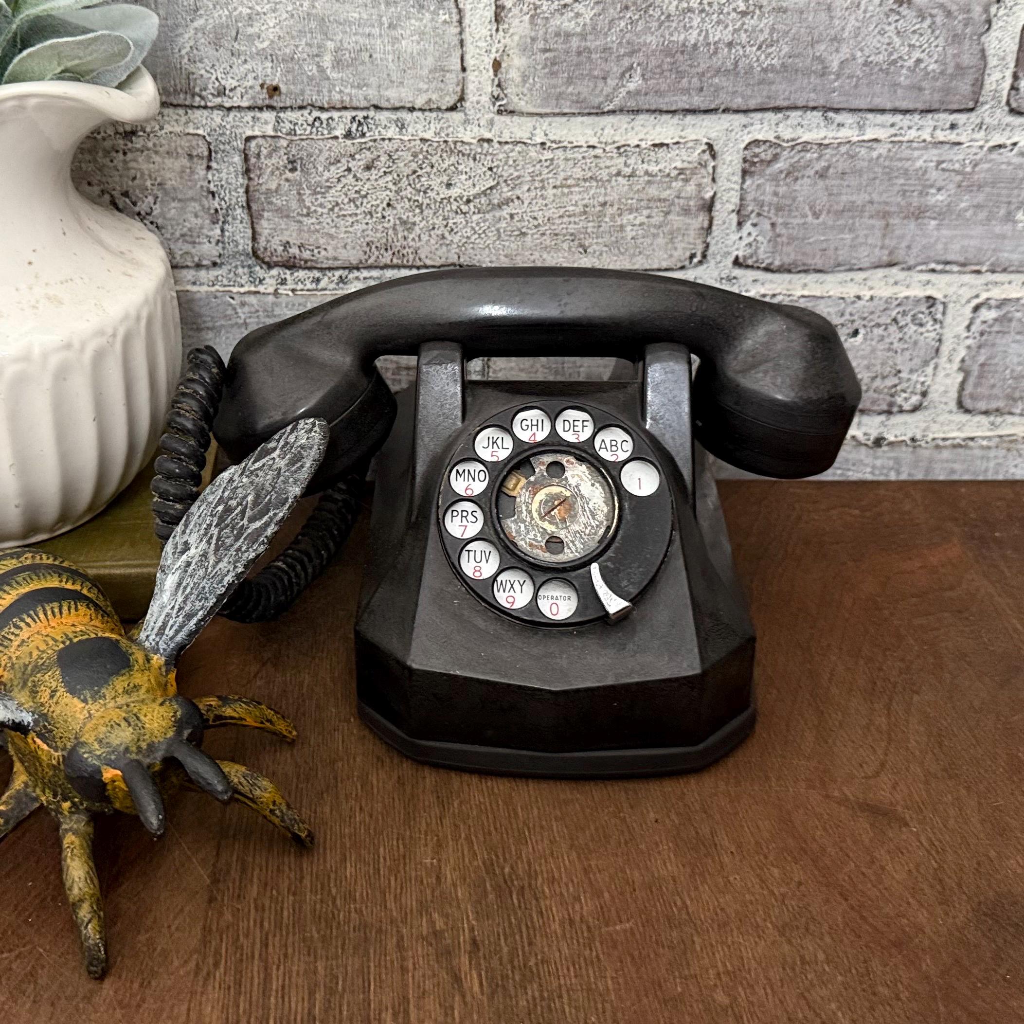 Automatic Electric Monophone! Black Telephone With Handset