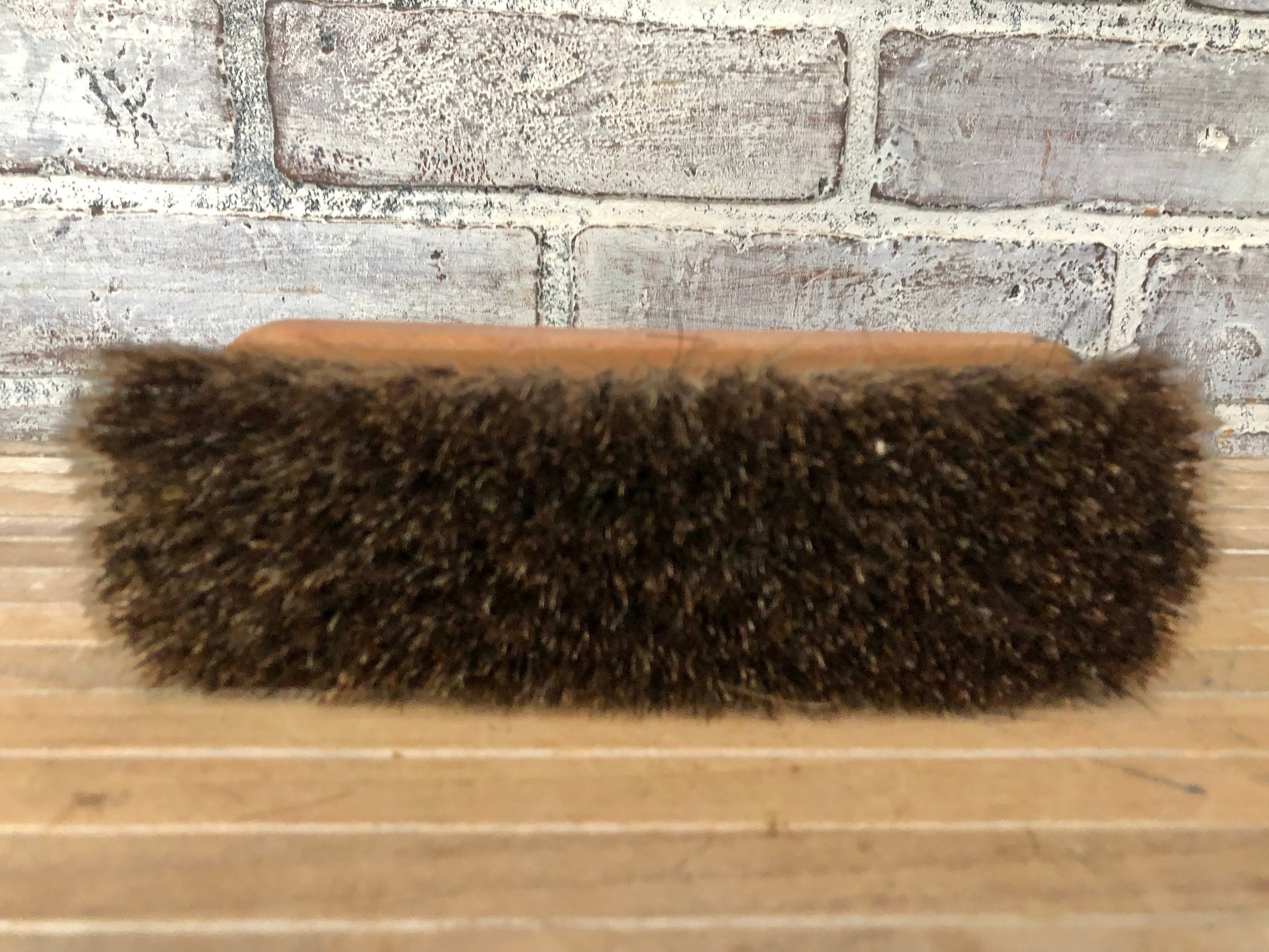 Esquire Brush 100 Horsehair Vintage Wood Handle Brush