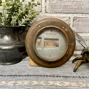 Autometer Automobile Gauge Cluster Speedometer Case! Rat Rod! Hot Rod! Steampunk! Unique Decor! Man Cave! Motörhead!