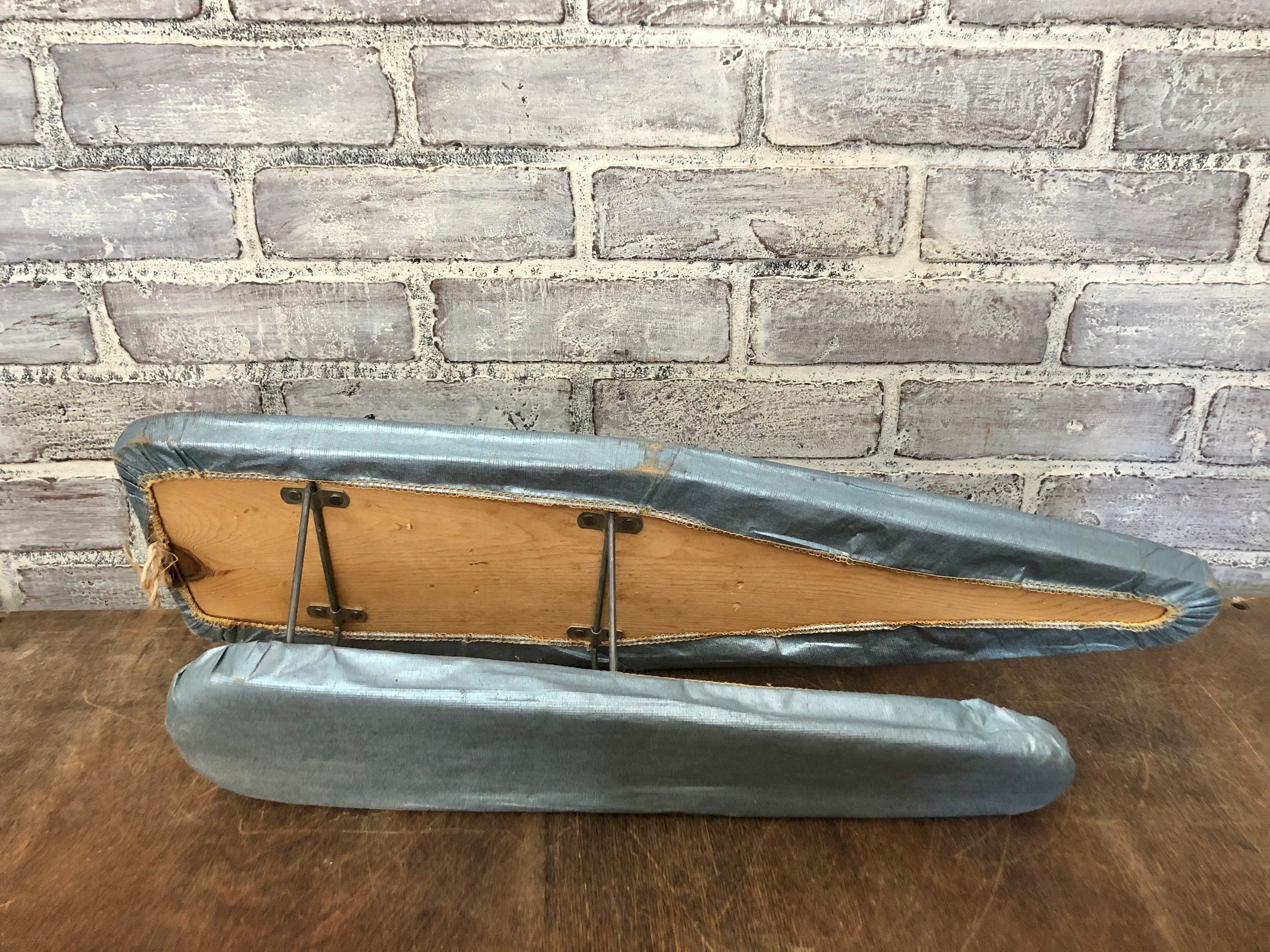 Tabla de planchar cubierta de madera Cubierta azul | Etsy