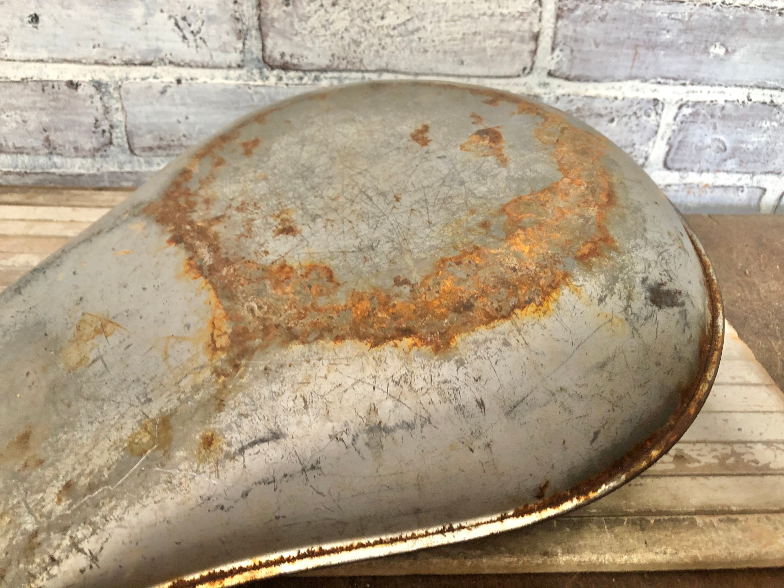 Vintage Metal Bedpan Silver Hospital Bed Pan Etsy